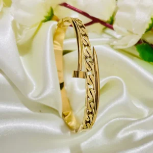 Nail Aura Bangle Bracelet