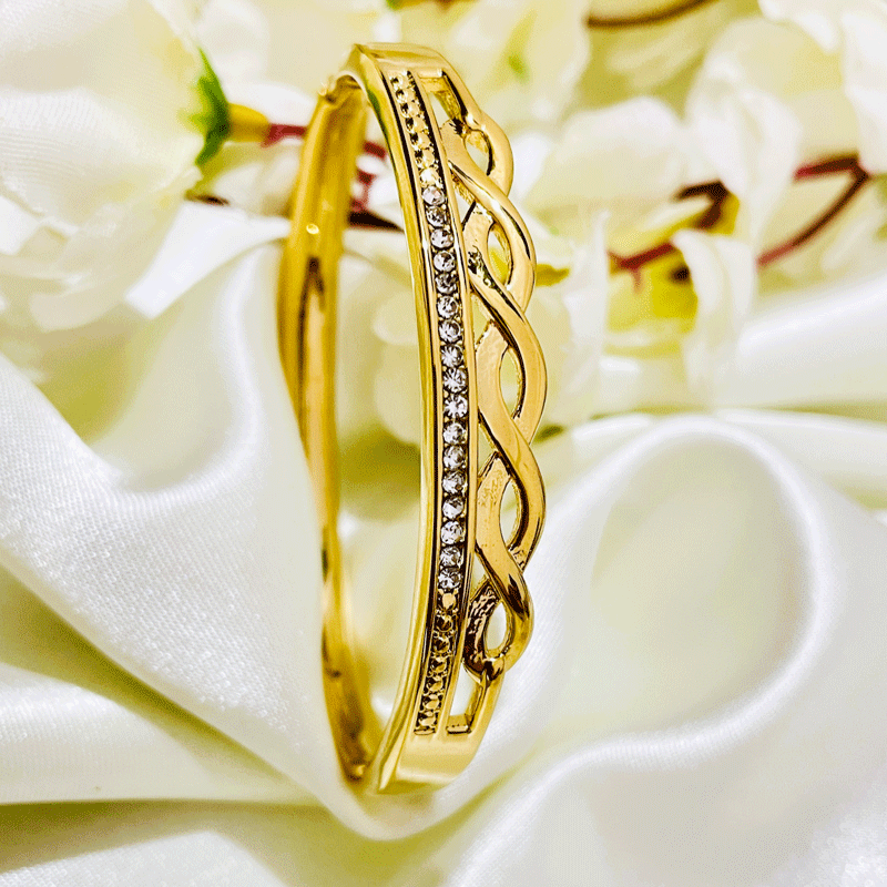 Climber on the Studds | Bangle Bracelet