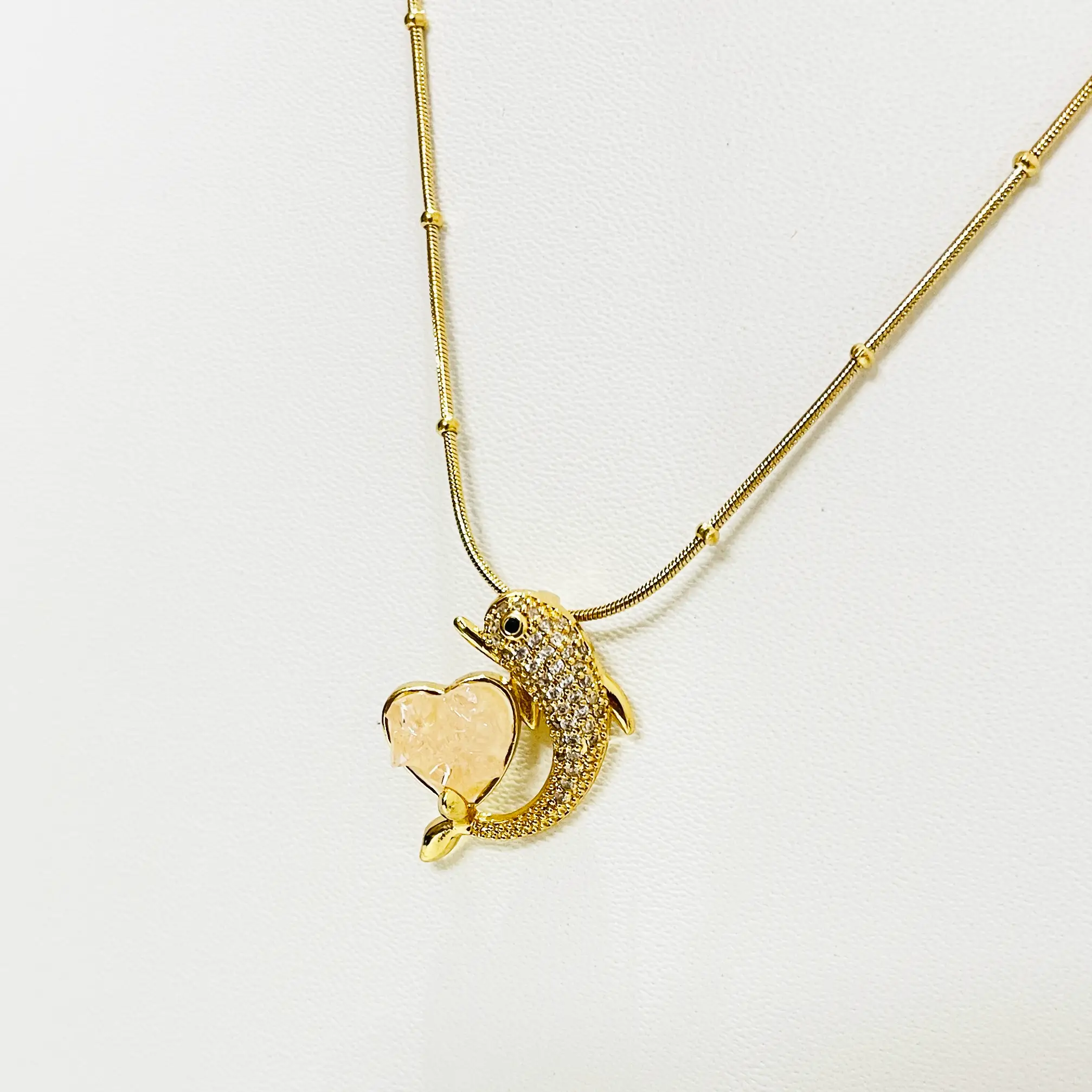 Dolphin Love Necklace - Image 2