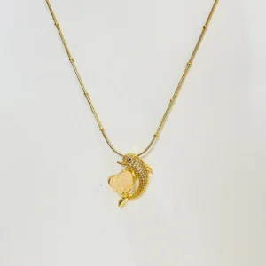 Dolphin Love Necklace