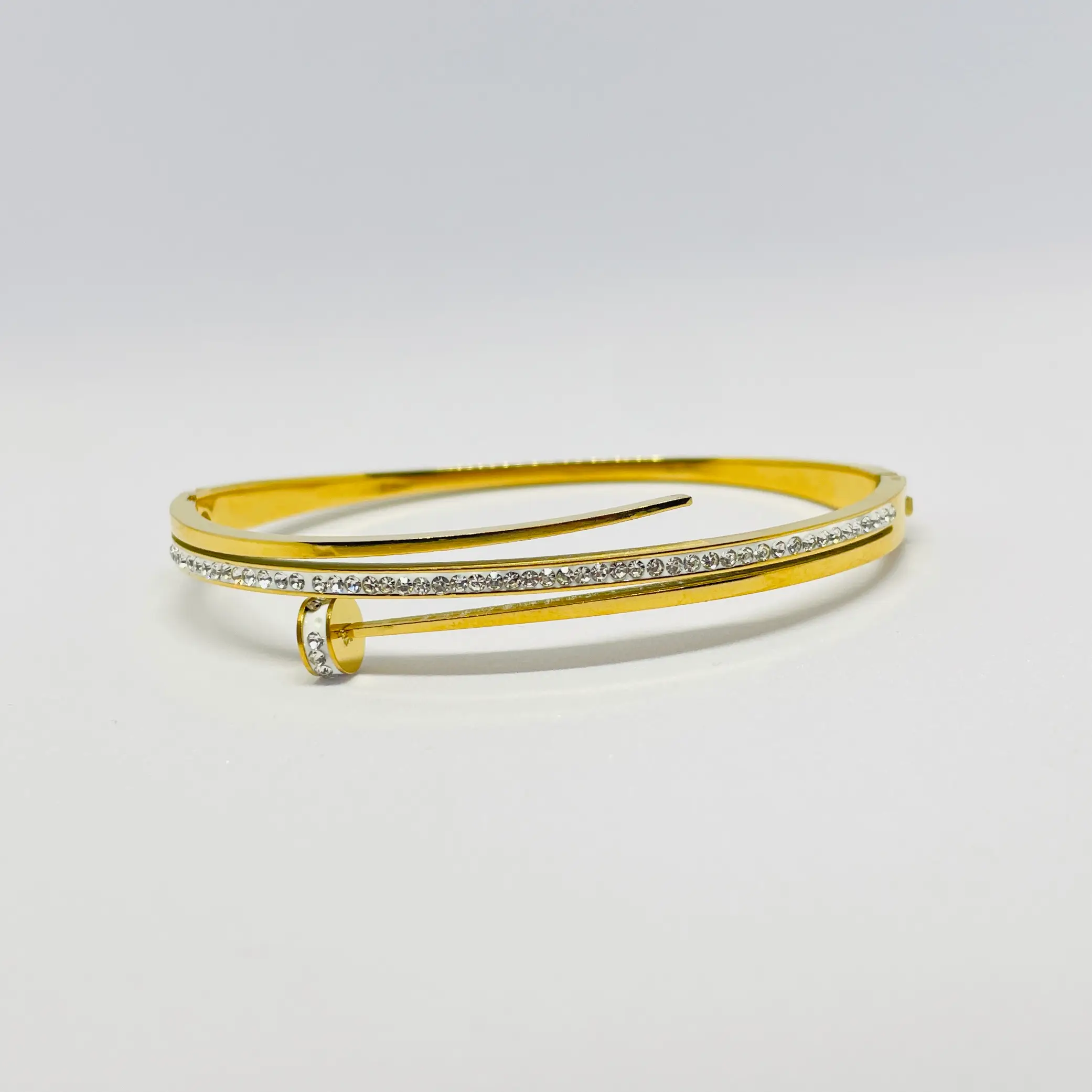 Studded Nail Bangle Bracelet 1.0 - Image 3