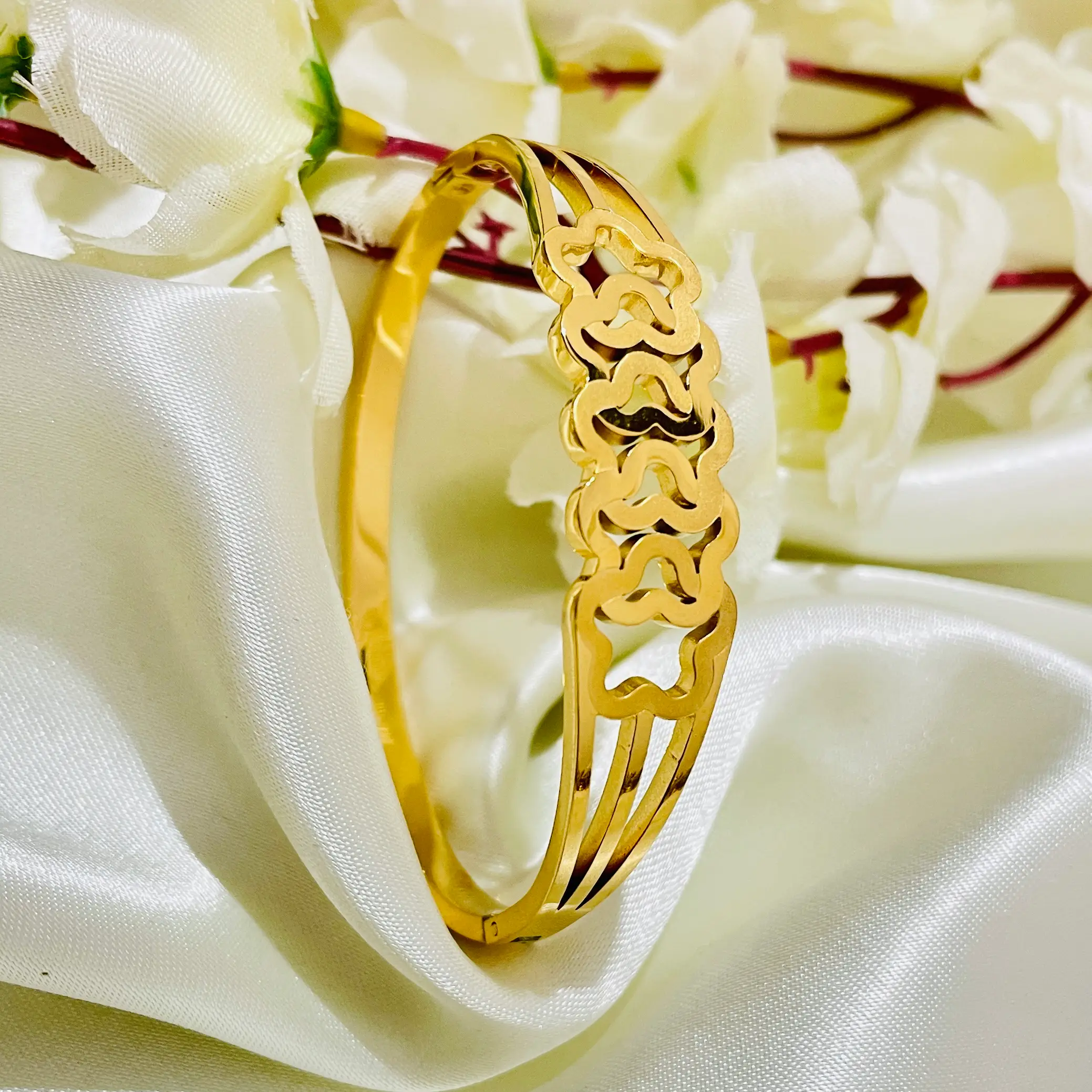 Five Star Bangle Bracelet