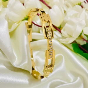 Astral Edge Bangle Bracelet