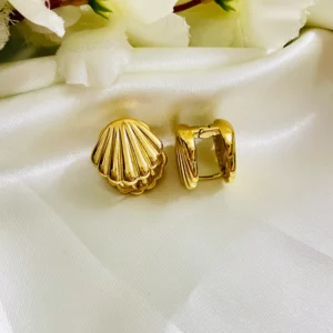 Crown Shell Anti Tarnish Earrings
