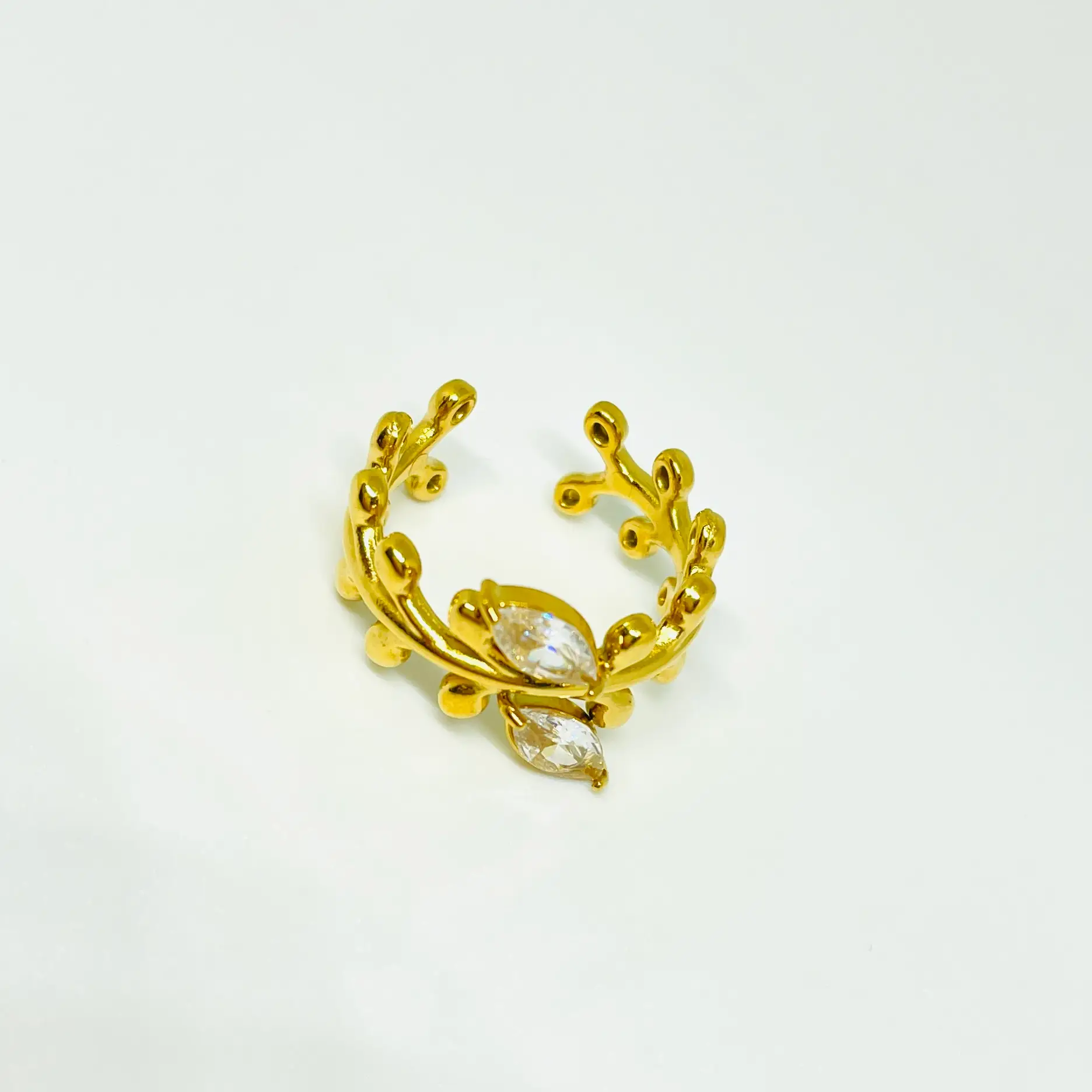 Everleaf Stone Golden Ring - Image 2