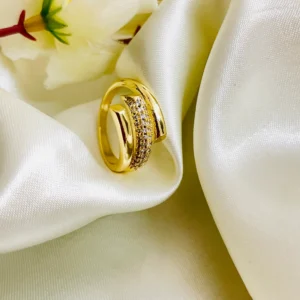 Honey Comb Sudded Ring