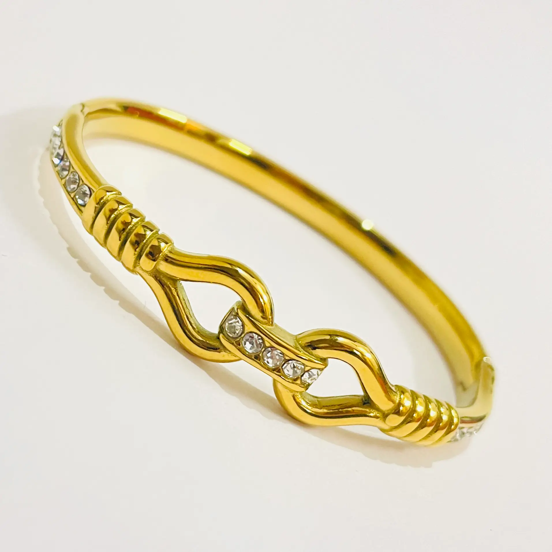 Hooks Tie Bangle Bracelet - Image 2