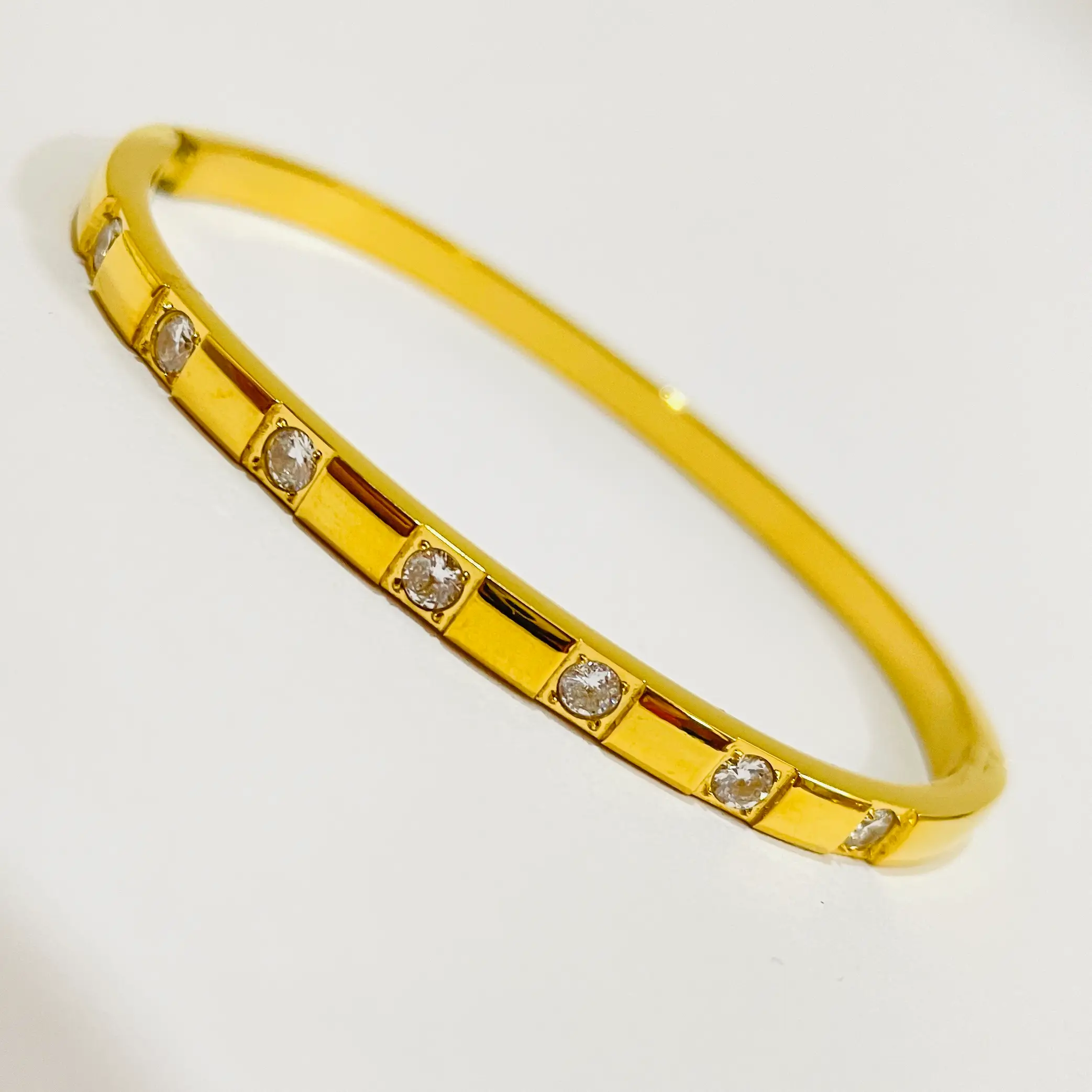 Linea Studded Bangle Bracelet - Image 2