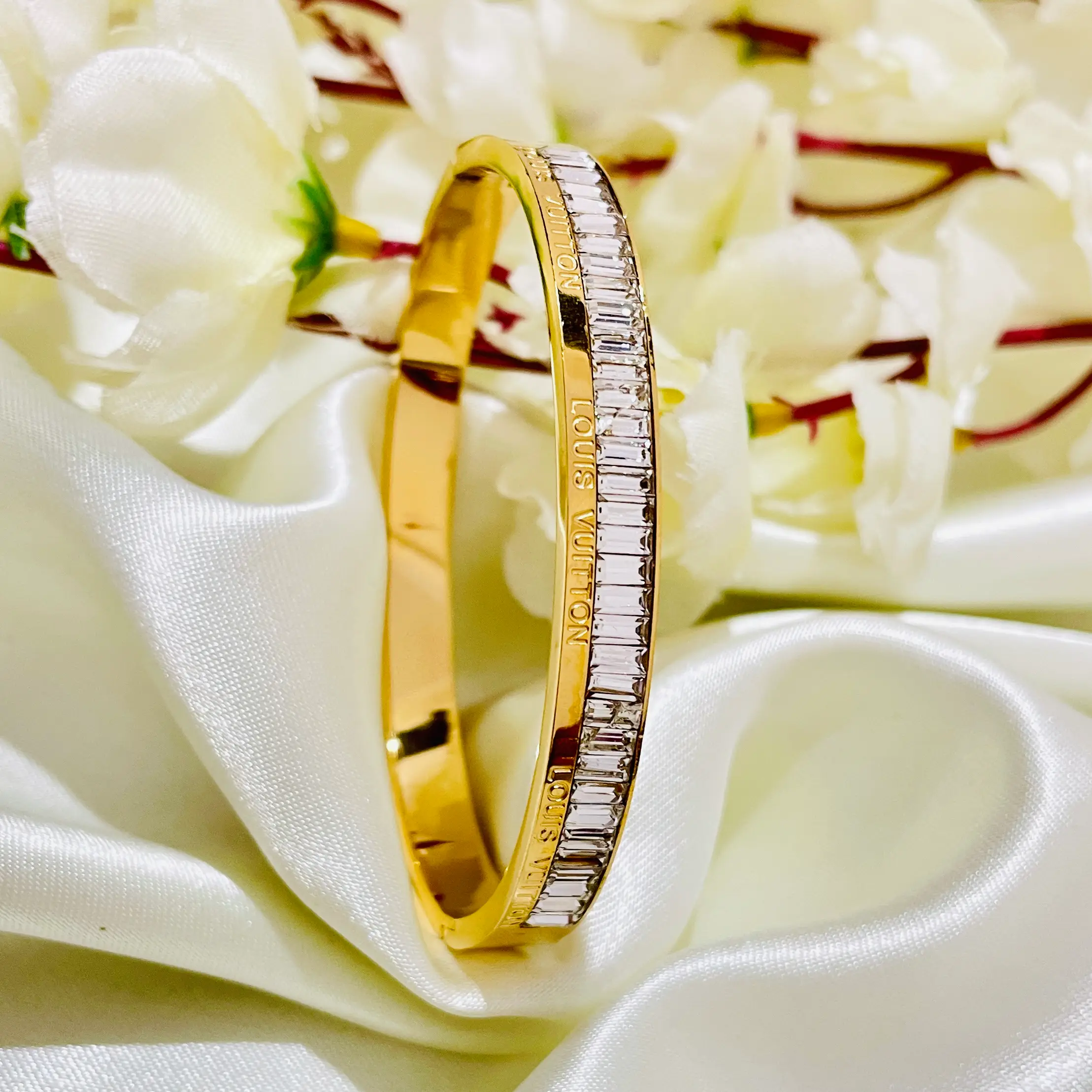 Prism Studs Bangle Bracelet