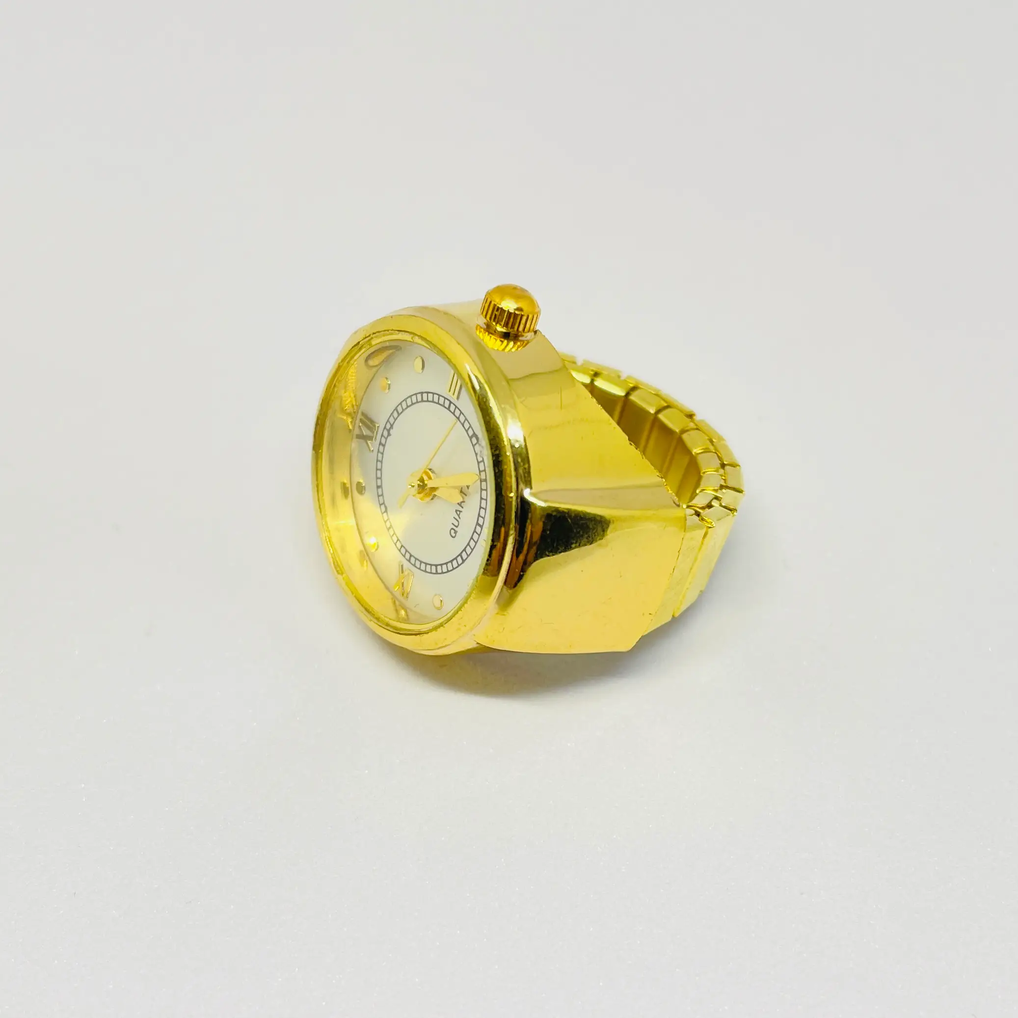 Golden Finger Ring Watch