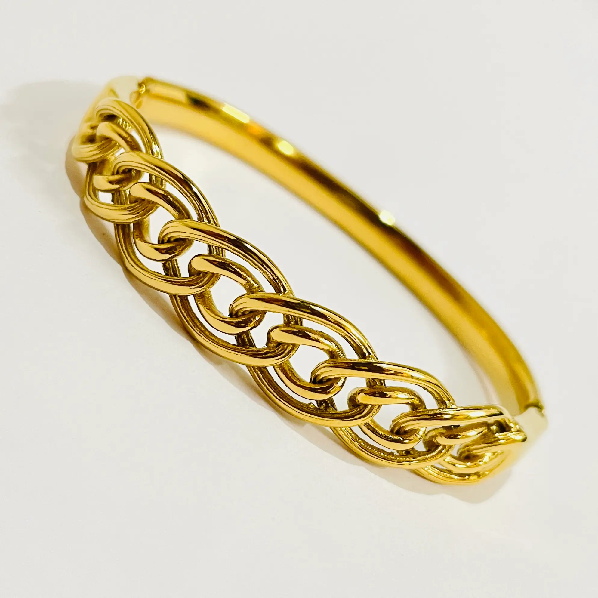 Sage Loop Bangle Bracelet - Image 2