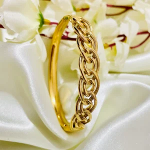 Sage Loop Bangle Bracelet