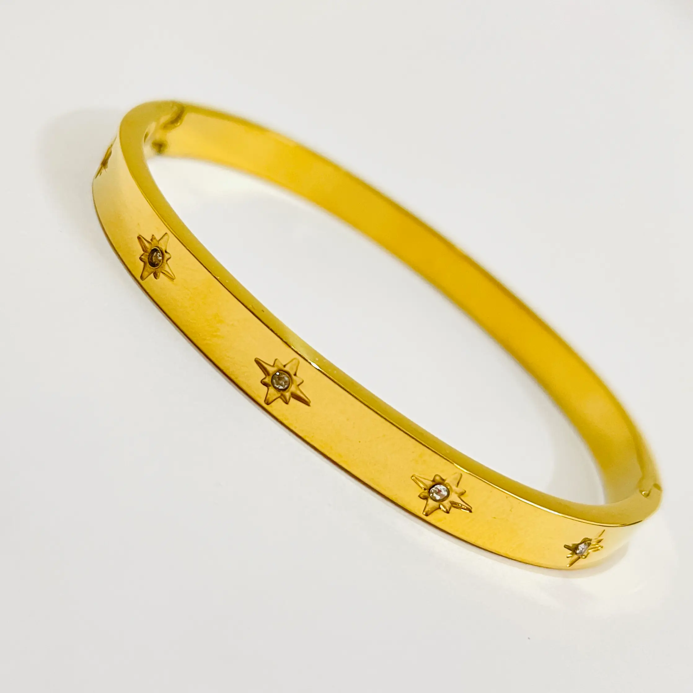 Sparkling Band Bangle Bracelet - Image 2