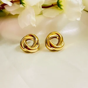 Lunara Twist Anti Tarnish Earrings