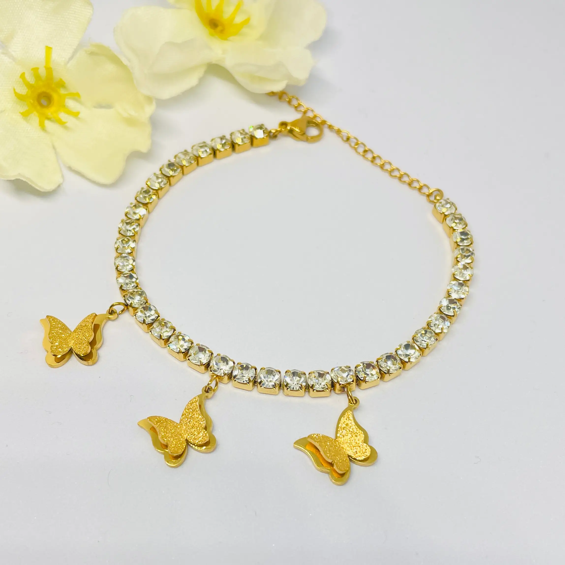 Butterfly Tennis Bracelet - Image 2