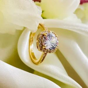 Veloura Solitaire Ring