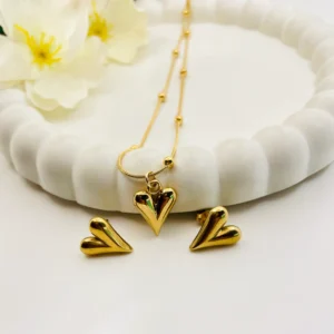 Whispers of Love Necklace Set