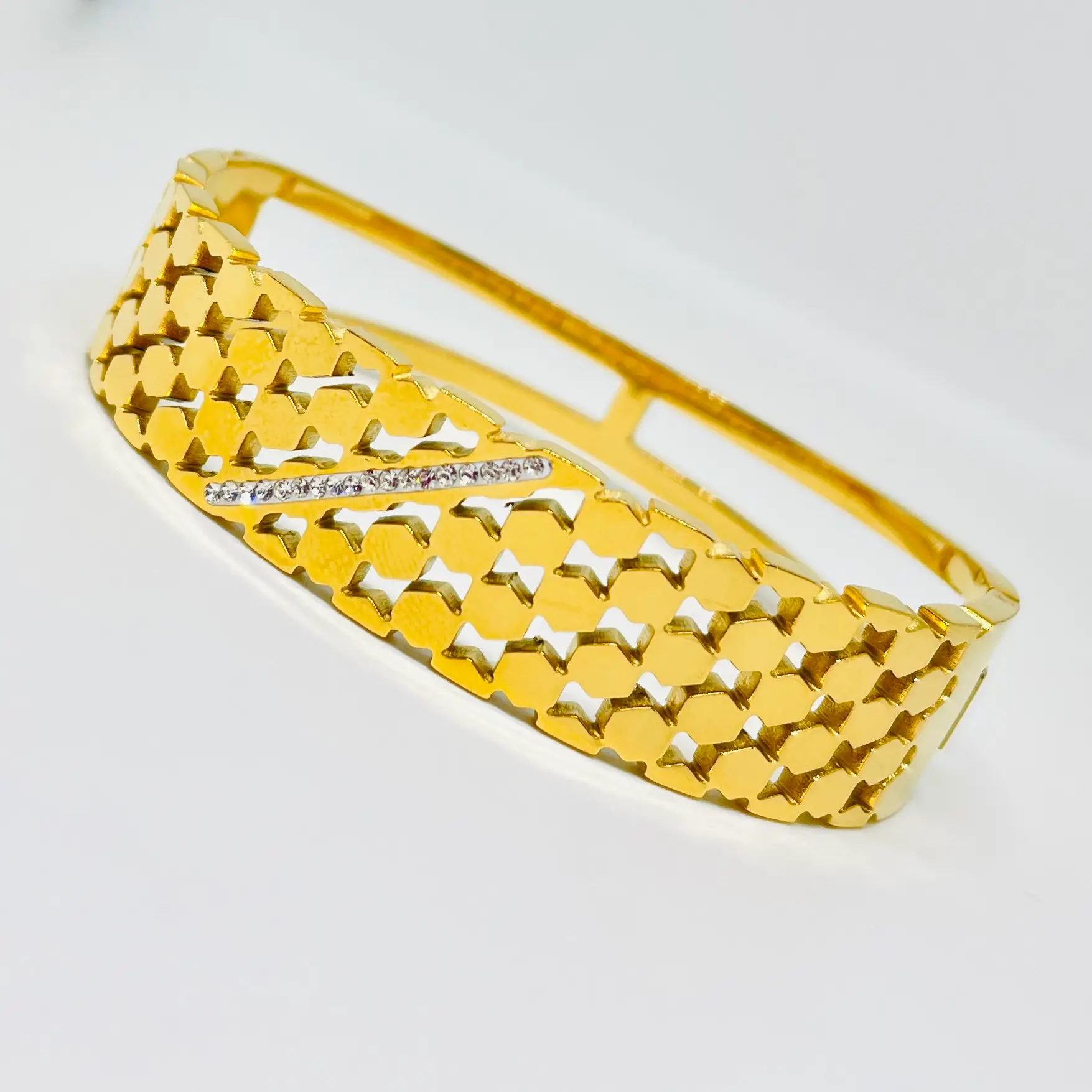 Honey Bee Bangle Bracelet - Image 2