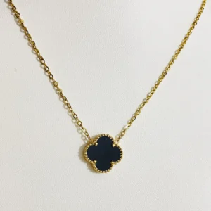 Black Clover Gold Necklace