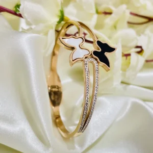 Black & White Butterfly Bracelet