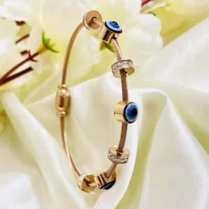 Evil Eye Rose Gold Bracelet 4.0