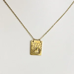 Heartier Gold Necklace