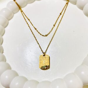 LoVe Gold Necklace