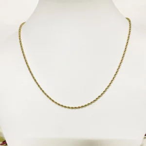 Twisted Rope Gold Chain