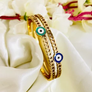 Chain Link EvilEye Bracelet
