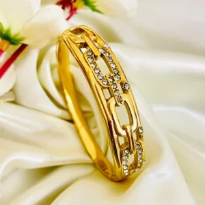 Mystic Halo Bangle Bracelet